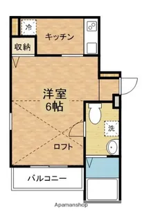 東京都大田区北馬込1丁目【マンション】の間取り