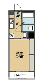 グランデ伊藤【2階】の間取り