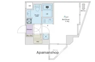 CREALPREMIER大森【6階】の間取り