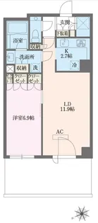 ジュールA【10階】の間取り