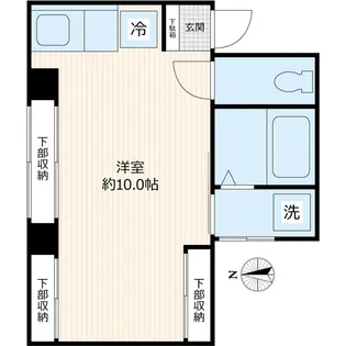 アーバン増渕【3階】の間取り