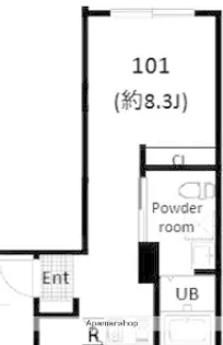LUNA CRESCENTE KAWASAKI【1階】の間取り