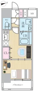 東京都江東区富岡2丁目【マンション】の間取り