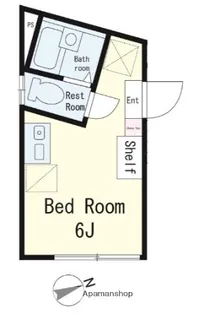 ベルネージュ【402号室号室】の間取り