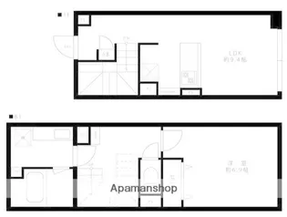 LEGALAND大井町【1階】の間取り