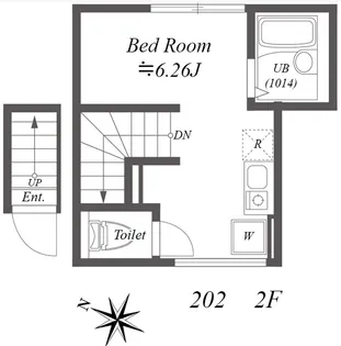 PARK MAISON ISHIKAWADAI【2階】の間取り