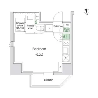 スタイリオ川崎【6階】の間取り