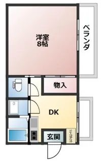 諏訪コーポ【3階】の間取り
