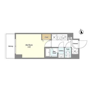 AUGUSTA RESIDENCE大森【4階】の間取り