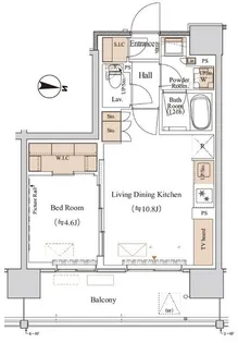 ブランシエスタ木場【5階】の間取り