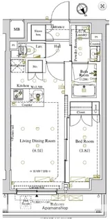 ARKMARK東大井【3階】の間取り