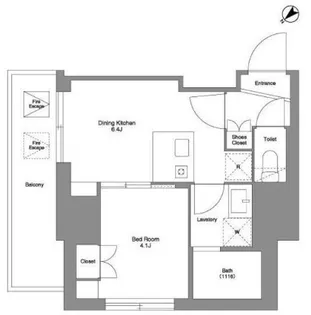 コンフォリア大森山王【14階】の間取り