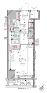 コンシェリア KAWASAKI MASTER’S VILLA【14階】の間取り