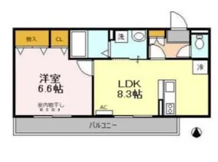 ブリリアンコート【2階】の間取り