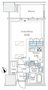 麻布台ヒルズレジデンスB棟【9階】の間取り