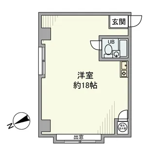 芝マンション【2階】の間取り