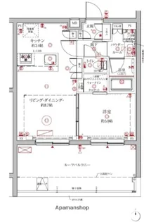 クレイシアIDZ大森町【5階】の間取り