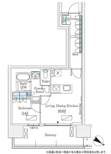 ロイヤルパークス有明【5階】の間取り