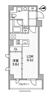 LIGHTHOUSE中馬込【1階】の間取り