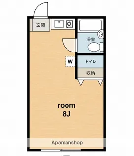 ウイング旗の台パートⅡ【105号室】の間取り