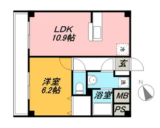 クレオ・テラ 本八幡【3階】の間取り