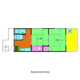 マエザワハイツ【301号室】の間取り