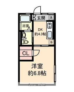 シティハイムエムコーポ【2階】の間取り