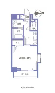 エスポワール【3階】の間取り