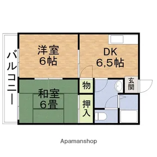 アルファメゾン21【102号室】の間取り