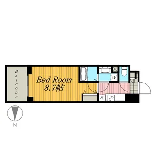 ニューボンデージ【4階】の間取り