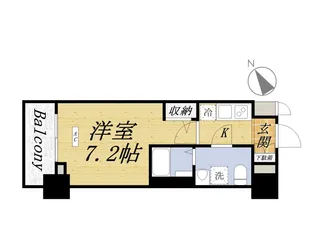 メインステージ亀戸【3階】の間取り