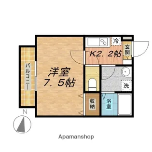 メゾンFUJI【1階】の間取り