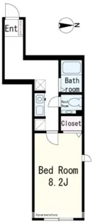 Kハイム【1階】の間取り