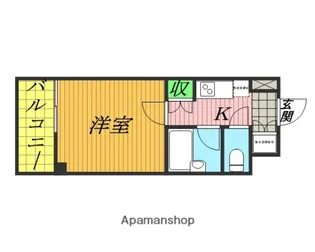 ルーブル大島【202号室】の間取り