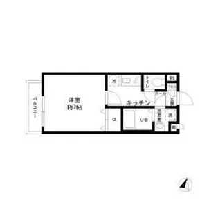FOREST MAISON白鳥【2階】の間取り