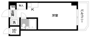 日神パレステージ西大島【4階】の間取り