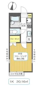 アネシスⅠ【2階】の間取り