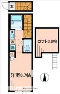バーミープレイス新小岩【2階】の間取り