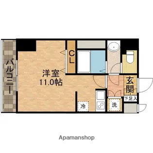 ルアナ亀戸【904号室】の間取り