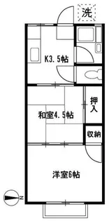 ボン・ド・ミール【2階】の間取り