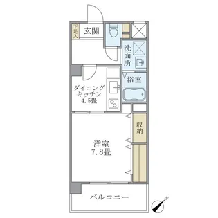 ベルメゾン瑞江【3階】の間取り