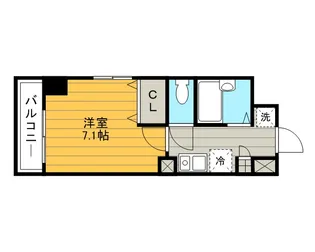 SーFORT本八幡MAIRIE【2階】の間取り