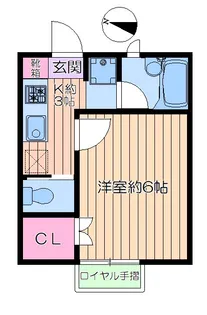 エストールⅠ【2階】の間取り