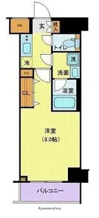 ジェノヴィア墨田文花スカイガーデン【2階】の間取り