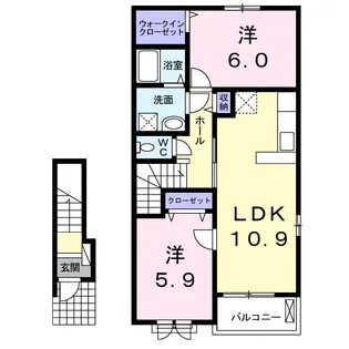 D.Ambassador【2階】の間取り