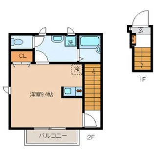 ピノーラ【2階】の間取り