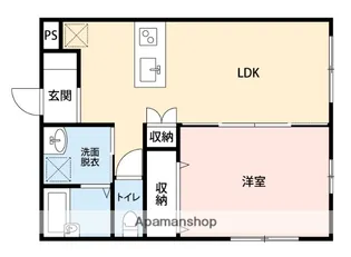 KTH堀切【3階】の間取り