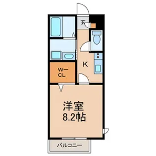 千葉県市川市南行徳3丁目【アパート】の間取り