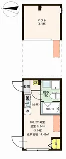 プランドール東小岩【1階】の間取り