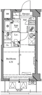 ARTESSIMO LINK COMODO【4階】の間取り